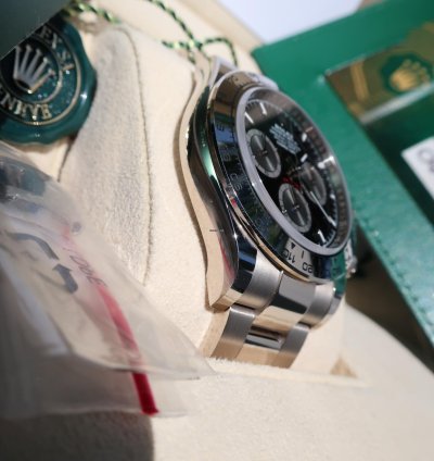 Rolex Daytona Cosmograph Daytona 2023 2024 Rolex Daytona White Gold Black Dial Baby Le Mans
