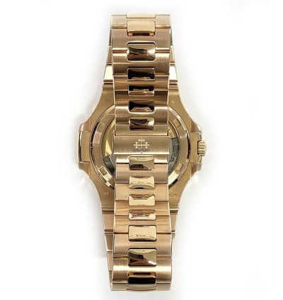 Patek Philippe Nautilus 5711 1r-001 Nautilus Brown Dial 18k Rose Gold Automatic Men Watch 2017