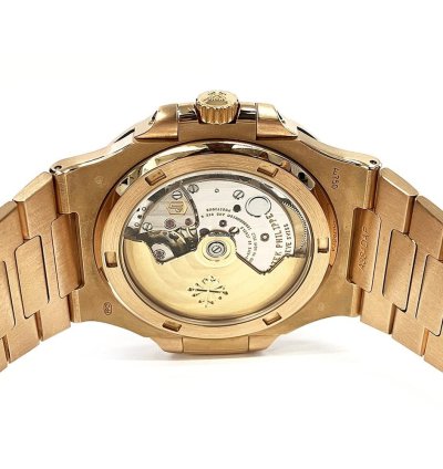 Patek Philippe Nautilus 5711 1r-001 Nautilus Brown Dial 18k Rose Gold Automatic Men Watch 2017