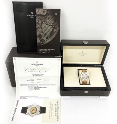 Patek Philippe Nautilus 5711 1r-001 Nautilus Brown Dial 18k Rose Gold Automatic Men Watch 2017