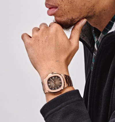 Patek Philippe Nautilus 5711 1r-001 Rose Gold Brown Dial