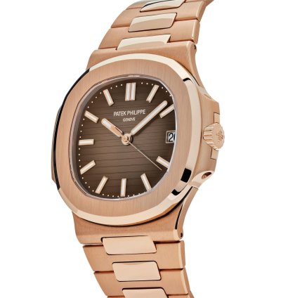 Patek Philippe Nautilus 5711 1r-001 Rose Gold Brown Dial