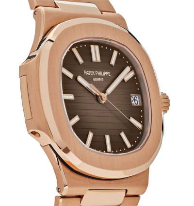 Patek Philippe Nautilus 5711 1r-001 Rose Gold Brown Dial