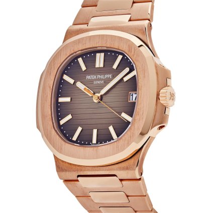 Patek Philippe Nautilus 5711 1r-001 Rose Gold Brown Dial 2018