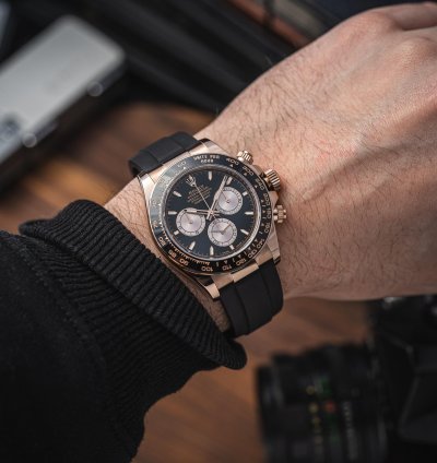 Rolex Daytona Cosmograph Daytona 40 Mm Ref 126515ln Everose Gold 2024