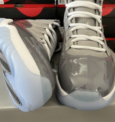 Air Jordan 11 Retro Cool Grey 2021 Ct8012-005 Size 10