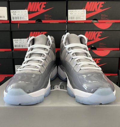 Air Jordan 11 Retro Cool Grey 2021 Ct8012-005 Size 10