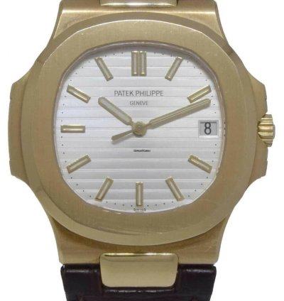 Patek Philippe Nautilus 5711 Nautilus 18k Yellow Gold Watch Box Archival Document 5711j