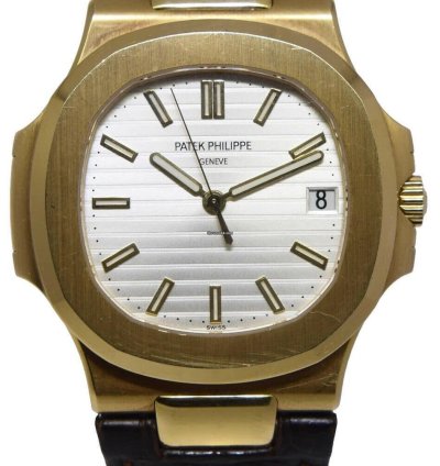 Patek Philippe Nautilus 5711 Nautilus 18k Yellow Gold Watch Box Archival Document 5711j