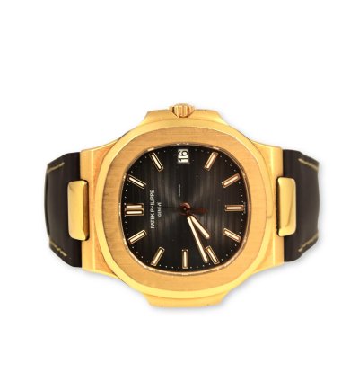 Patek Philippe Nautilus 5711 Rose Gold With Leather Strap 40mm