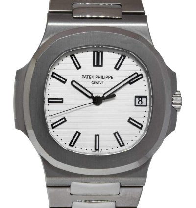 Patek Philippe Nautilus 5711 Steel Silver Dial Mens Watch 16 5711 1a