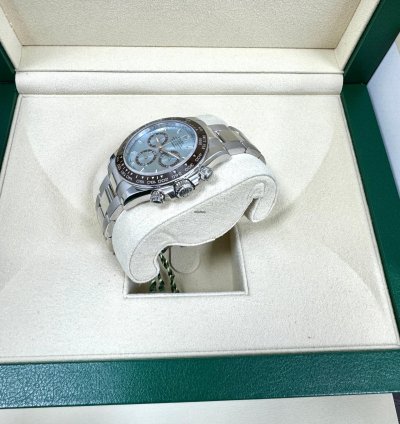 Rolex Daytona Cosmograph Daytona 40mm Ice Blue Dial Platinum