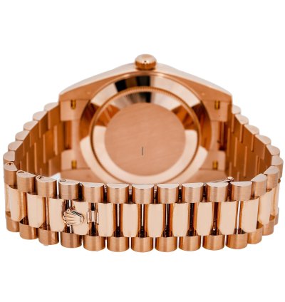 Rolex Day-date 40 40mm Green Dial Rose Gold