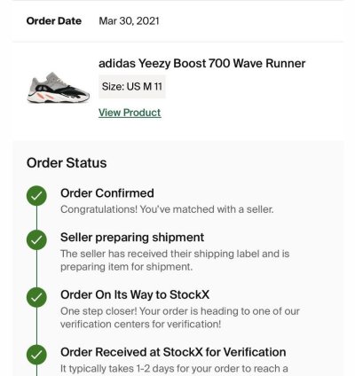 Yeezy Boost 700 Waverunner stockx 2021 Purchase