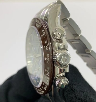 Rolex Daytona Cosmograph Daytona 40mm Platinum - Ice Blue Diamond Dial - Oyster Bracelet 116506