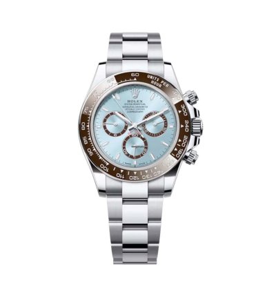 Rolex Daytona Cosmograph Daytona 40mm Platinum Ice Blue Index Dial 126506