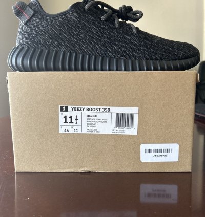 Yeezy Boost V1 Pirate Black 2016 Size 11 5