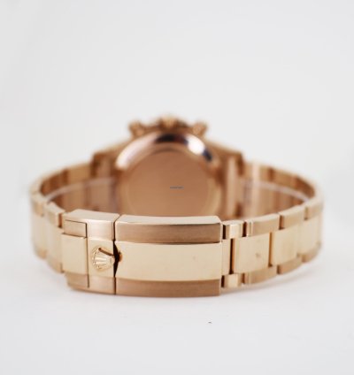 Rolex Daytona Cosmograph Daytona 40mm Rose Gold Chocolate Index Dial 116505