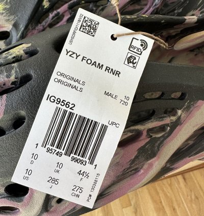 Yeezy Foam Rnr Mx Us 10 New
