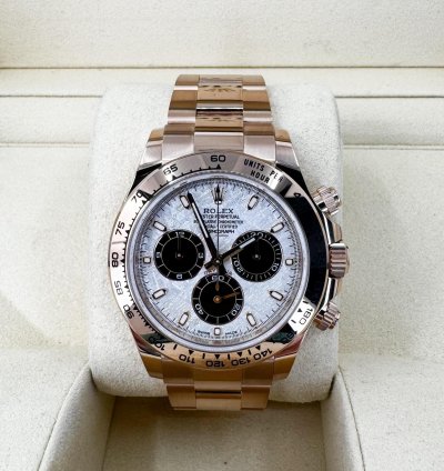 Rolex Daytona Cosmograph Daytona 40mm Rose Gold Meteorite Index Dial 116505