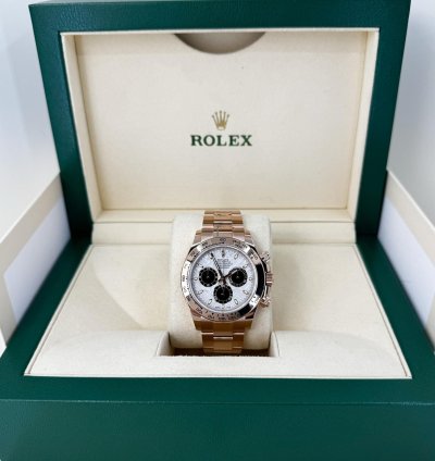 Rolex Daytona Cosmograph Daytona 40mm Rose Gold Meteorite Index Dial 116505