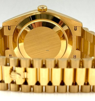 Rolex Day-date 40 40mm Green Ombre Dial Yellow Gold Bracelet 228238 Unworn 2025