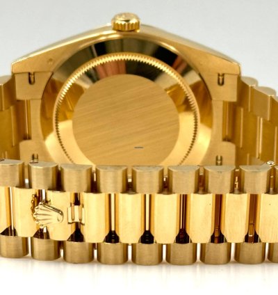 Rolex Day-date 40 40mm Green Ombre Dial Yellow Gold Bracelet 228238 Unworn 2025