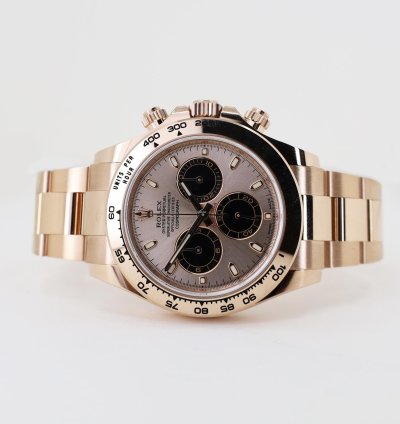 Rolex Daytona Cosmograph Daytona 40mm Rose Gold Sundust Index Dial 116505