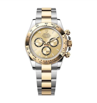 Rolex Daytona Cosmograph Daytona 40mm Steel Yellow Gold Champagne Index Dial 126503