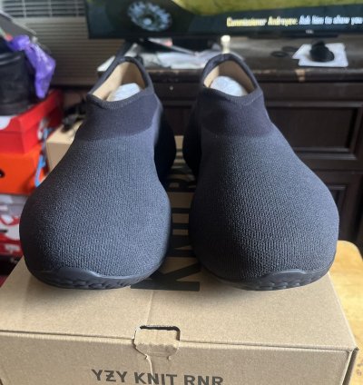 Yeezy Knit Rnr Fade Onyx