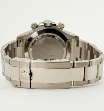 Rolex Daytona Cosmograph Daytona 40mm White Gold Blue Index Dial 116509
