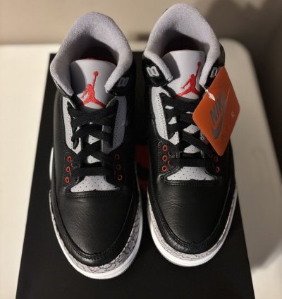 Air Jordan 3 Black Cement 2024