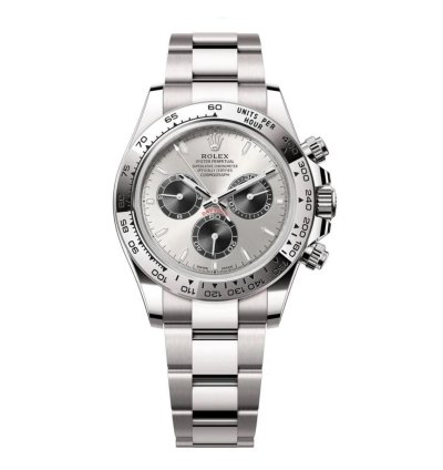 Rolex Daytona Cosmograph Daytona 40mm White Gold Grey Index Dial 126509
