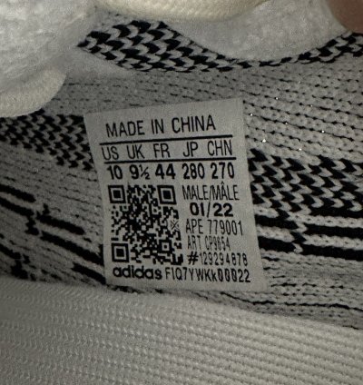 Zebra Yeezy