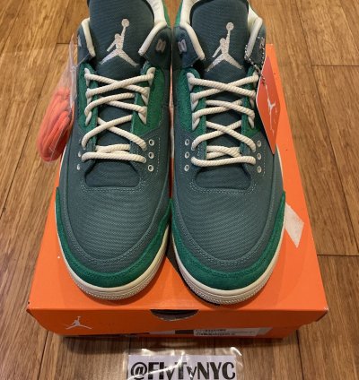 Air Jordan 3 Nina Chanel Abney Bicoastal Men Size 10 5