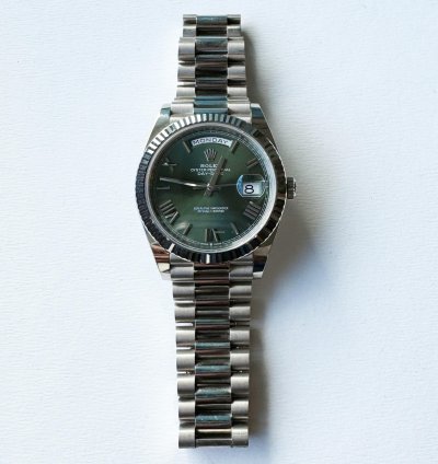 Rolex Day-date 40 40mm Olive Dial 228239-0033