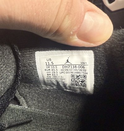 Air Jordan 4 Black Canvas