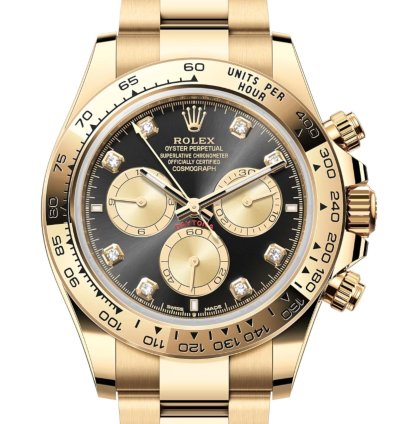 Rolex Daytona Cosmograph Daytona Black Champagne Dial With Diamonds 126508 Unworn Full Set