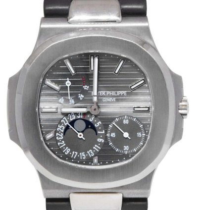 Patek Philippe Nautilus 5712 Nautilus Complication 18k White Gold Watch 5712g-001