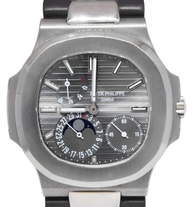 Patek Philippe Nautilus 5712 Nautilus Complication 18k White Gold Watch 5712g-001