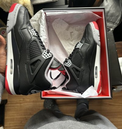Air Jordan 4 Bred Reimagined