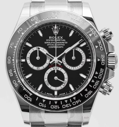 Rolex Daytona Cosmograph Daytona Black Dial Stainless Steel 40mm 126500ln - Bnib