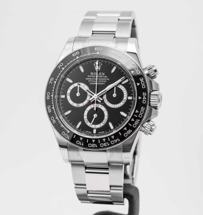 Rolex Daytona Cosmograph Daytona Black Dial Stainless Steel 40mm 126500ln - Bnib