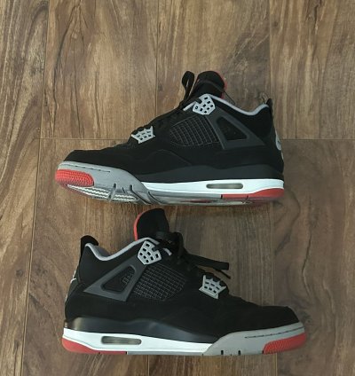 Air Jordan 4 Bred Retro 2019