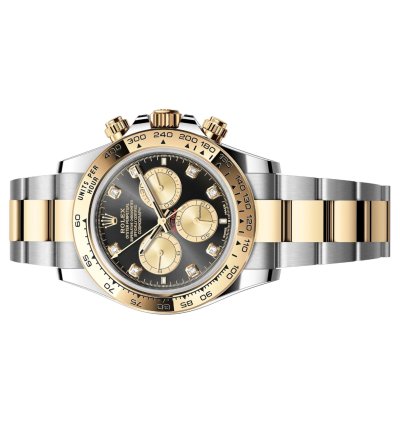 Rolex Daytona Cosmograph Daytona Black Dial With Diamonds 126503 Unworn Full Set