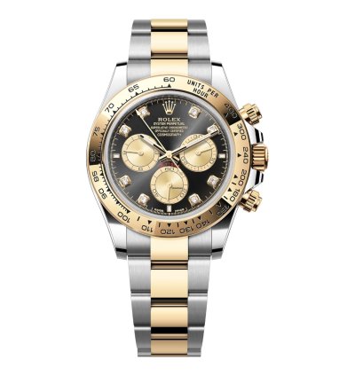 Rolex Daytona Cosmograph Daytona Black Dial With Diamonds 126503 Unworn Full Set