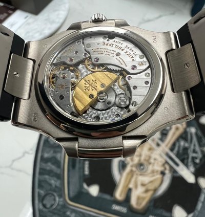 Patek Philippe Nautilus 5712g White Gold Moonphase