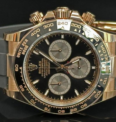 Rolex Daytona Cosmograph Daytona Black Index Dial 2024