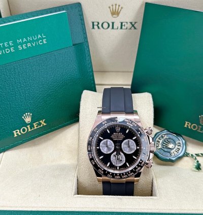 Rolex Daytona Cosmograph Daytona Black Index Dial 2024