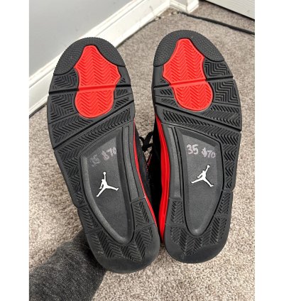 Air Jordan 4 Red Thunder Shoes